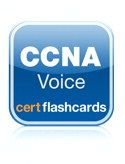 Cisco CCNA Voice 640-460 Cert Flash Cards, App (iPhone)