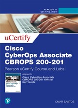 Cisco CyberOps Associate CBROPS 200-201 Pearson uCertify Course and Labs Access Code Card