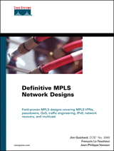 Definitive MPLS Network Designs (paperback)