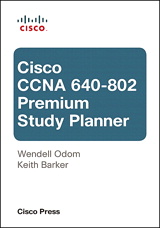 Cisco CCNA 640-802 Premium Study Planner