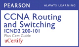 CCNA R&S ICND2 200-101 Pearson uCertify Course and Textbook Bundle