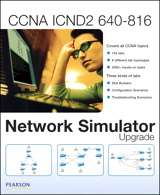 CCNA ICND2 640-816 Network Simulator Upgrade, Downloadable Version