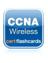 Cisco CCNA Wireless 640-721 Cert Flash Cards, App (iPhone)